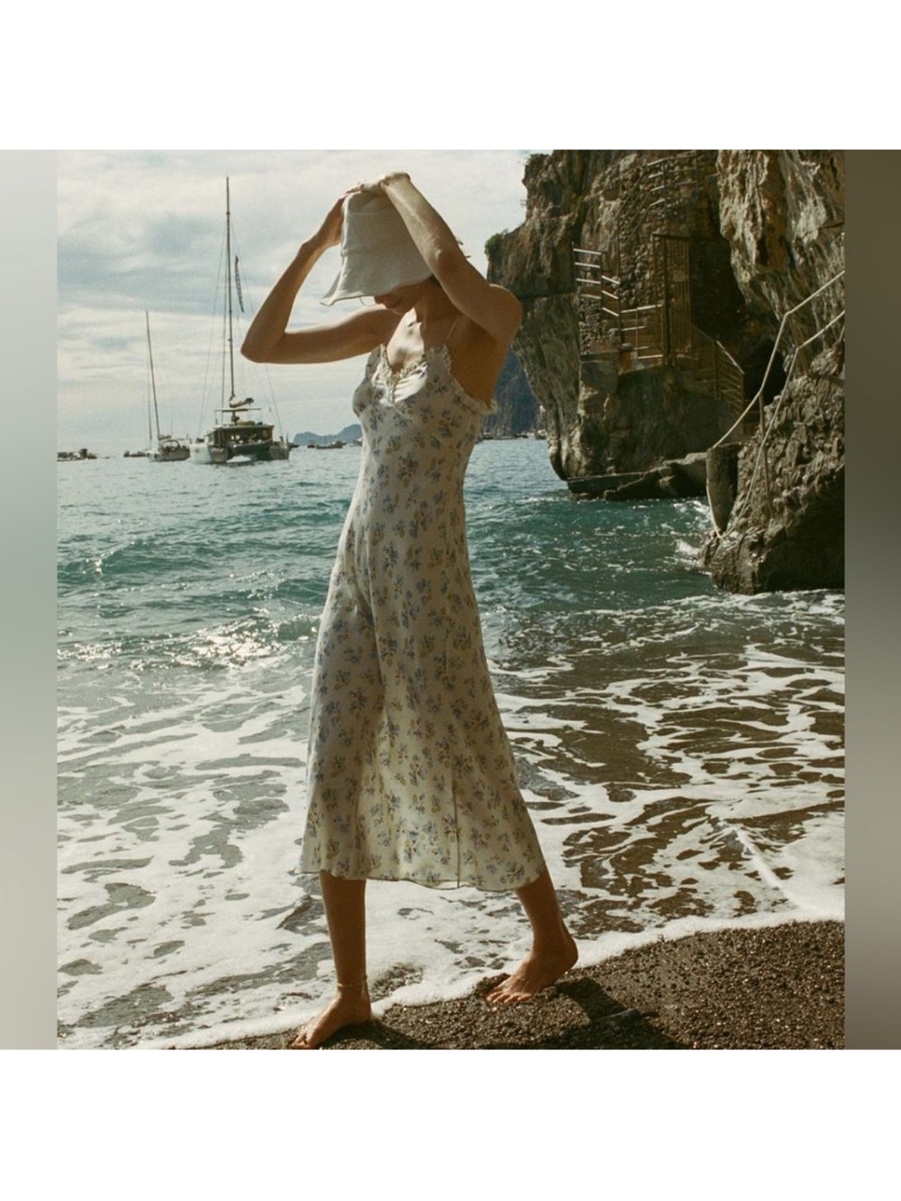 Doen Sandia Slip Dress silk